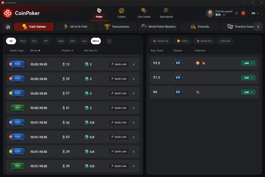 CoinPoker桌面客户端下载
